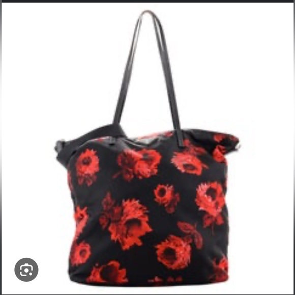 Prada Tessutto Floral Tote Bag - Picture 15 of 16